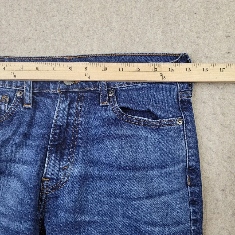 Levi Strauss Signature Jeans Men's 30x30 Athletic Fit Straight Leg‎ Blue Denim